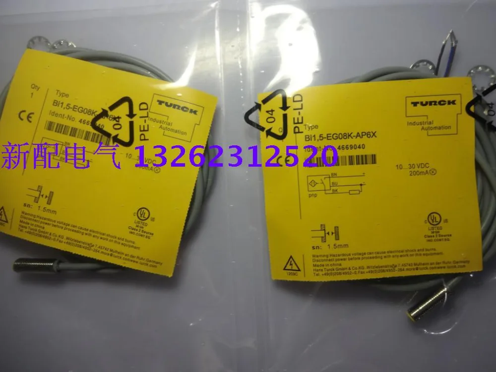 BI1.5-EG08K-AP6X / BI1.5-EG08K-AN6X Proximity Switch Sensor 100% New High-Quality