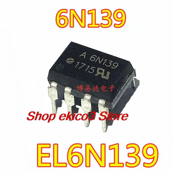 

10 шт., Оригинальные запасные части 6N139 EL6N139 DIP8 SOP-8 A6N139 F6N139