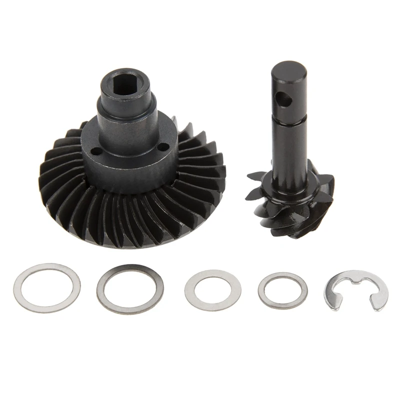 

AR44 30T 8T Forward Steel Helical Bevel Axle Gear For 1/10 RC Crawler Axial SCX10 II 90046 90047 Capra Upgrade Parts