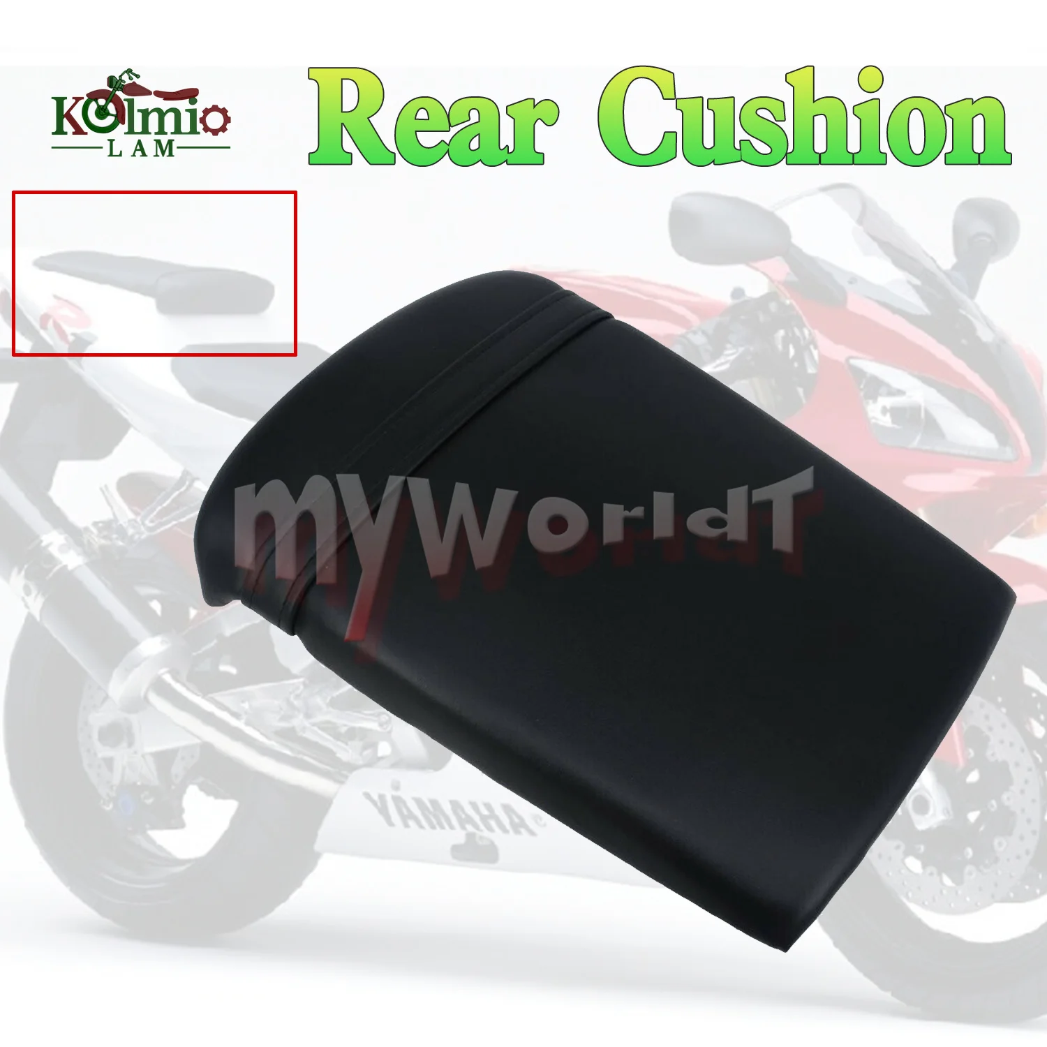 

Fit For YAMAHA YZF R1 1998 - 1999 Motorcycle Pillion Passenger Rear Seat Cushion YZFR1