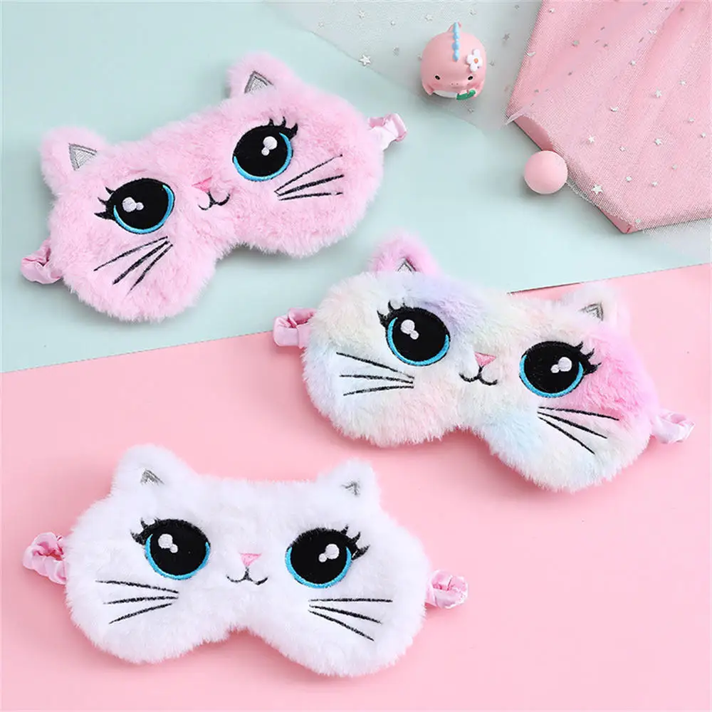 

Cartoon Face Sleep Eye Mask Cute Funny Lovely Eye Cover Sleeping Mask Travel Rest Eye Band Kids Eye shade Patch Blindfold