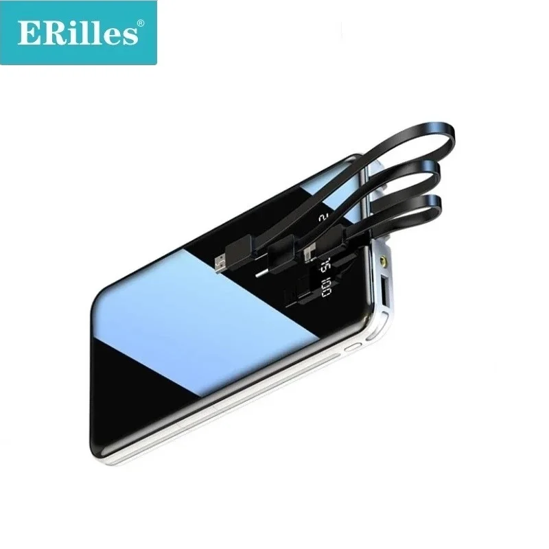 

Mobile Power Bank 50000mAh Full Screen 3USB Portable Outdoor Emergency Fast Charging External Battery for Samsung Xiaomi Iphone