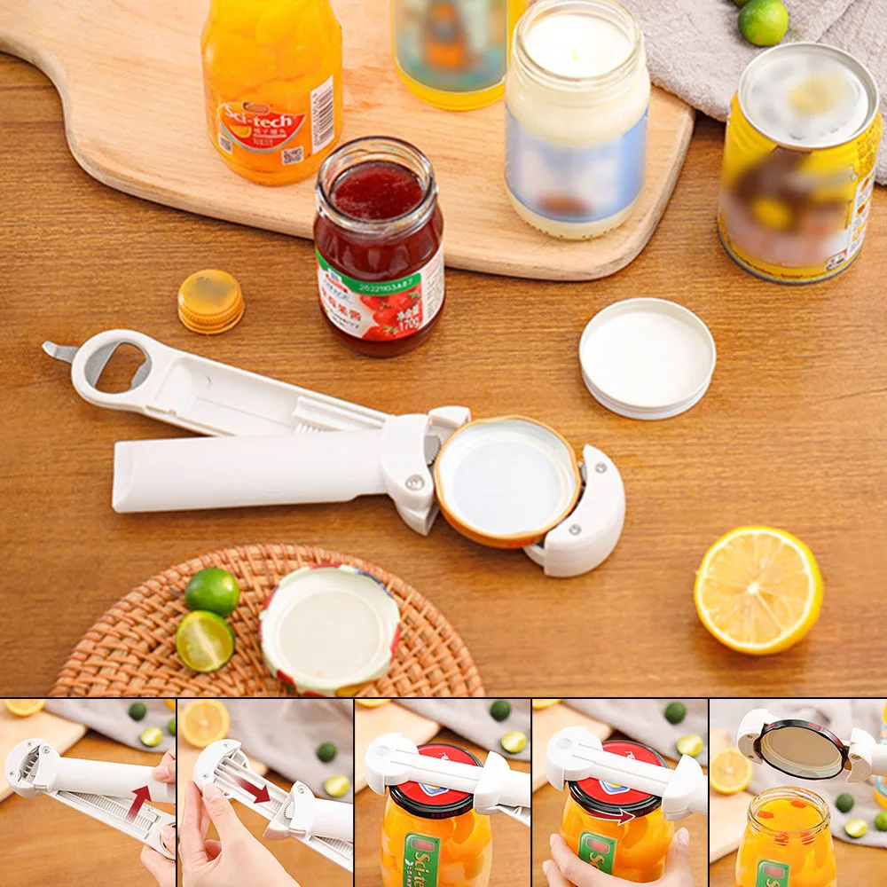 Портативная Многофункциональная Открывалка Для Бутылок Вина И Пива С