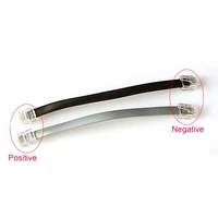 0 5m 6p6c pure copper flat cable rj12 for water heater double headed 6 core telephone jumper cable 2 4x6 mm