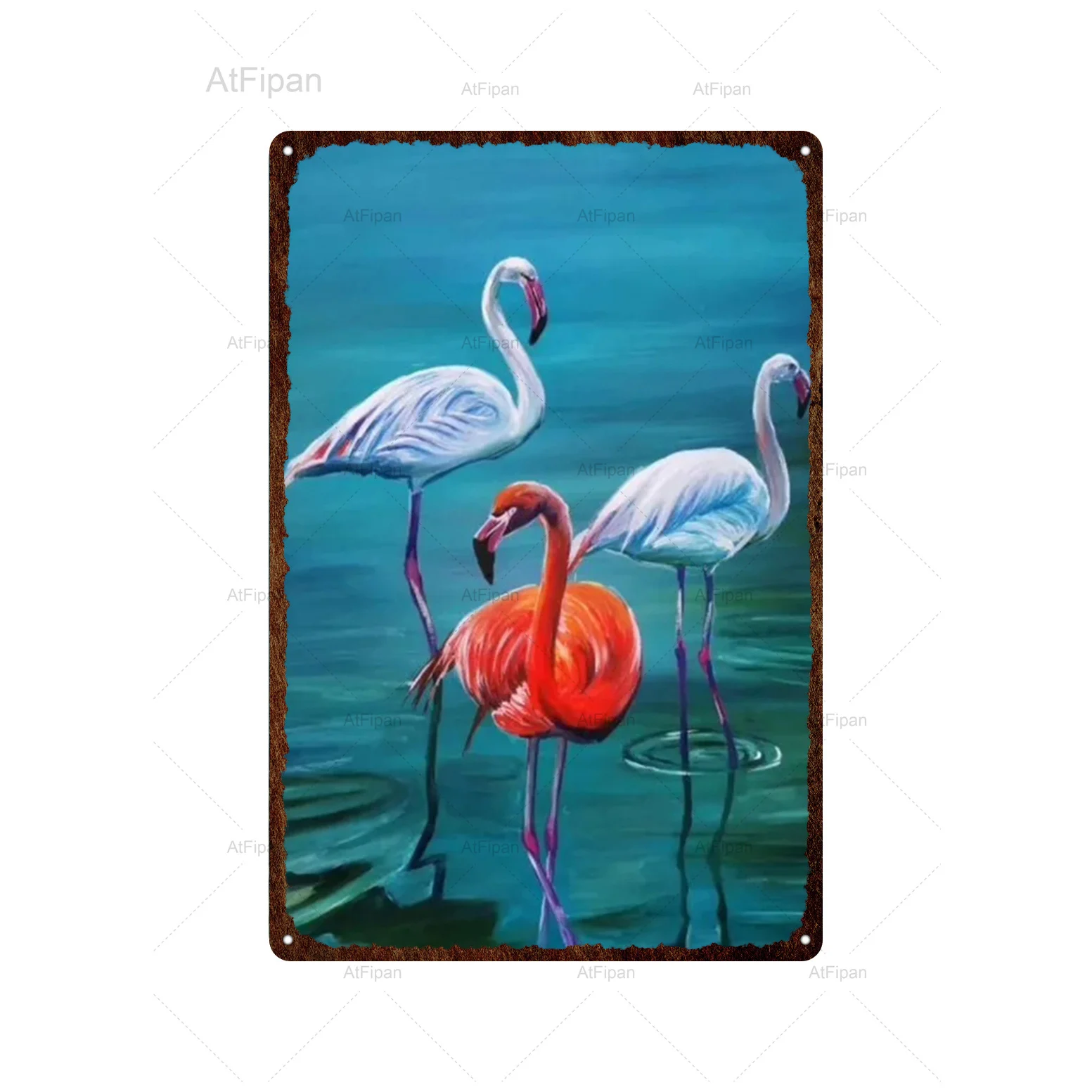 Рисунок 2 - Винтажный Розовый фламинго