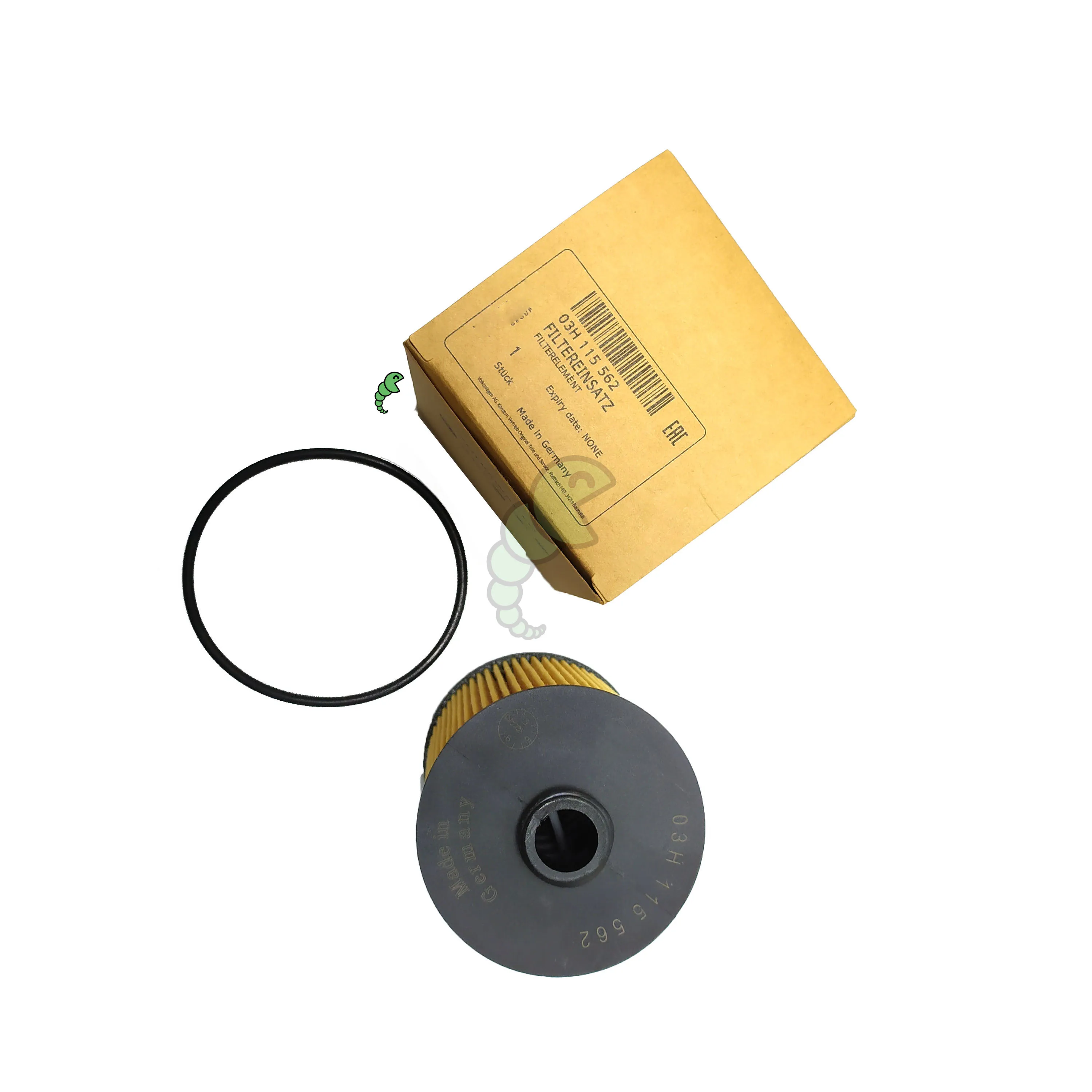 OEM 03H11556 2 высококачественный элемент масляного фильтра двигателя для VOLKSWAGEN 03H 115 562