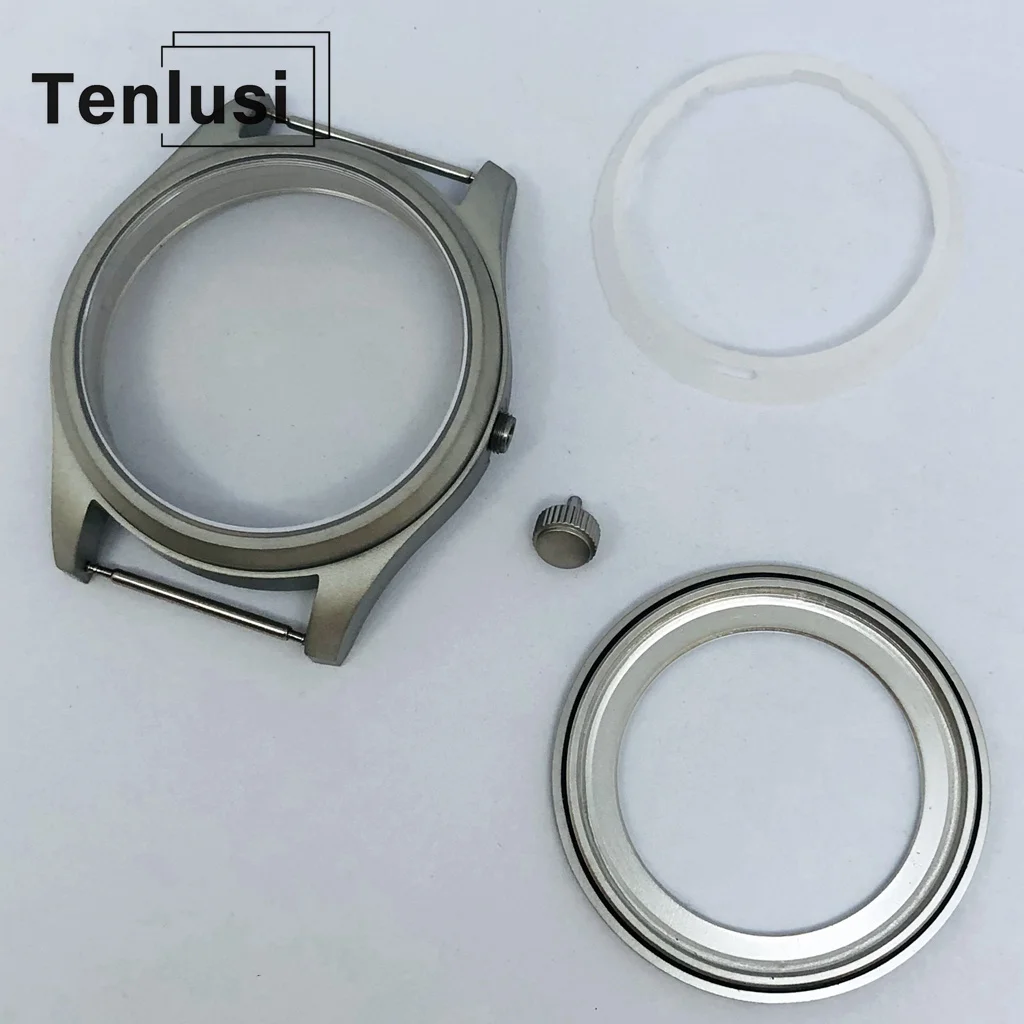 Tenlusi 42 мм NH35 NH34 NH36 NH38 NH39 NH70 NH72 Корпус часов Сапфировое стекло Водонепроницаемый Серебристый Черный Розовое Золото (art.: 3920d1ad4a203) - 3920d1ad4a203