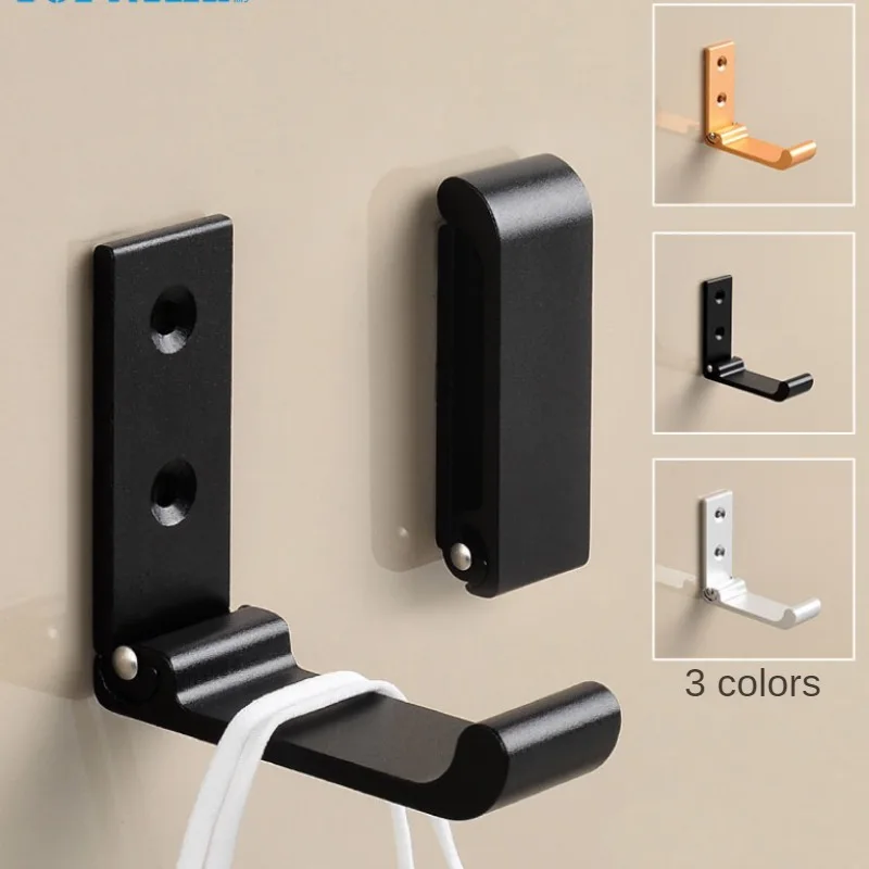 

Towel Hooks Wall Hooks Black Gold Silver Coat Rack Clothes Hook Robe Hanging Hooks of Bedroom Bathroom Accessories for Kitchen