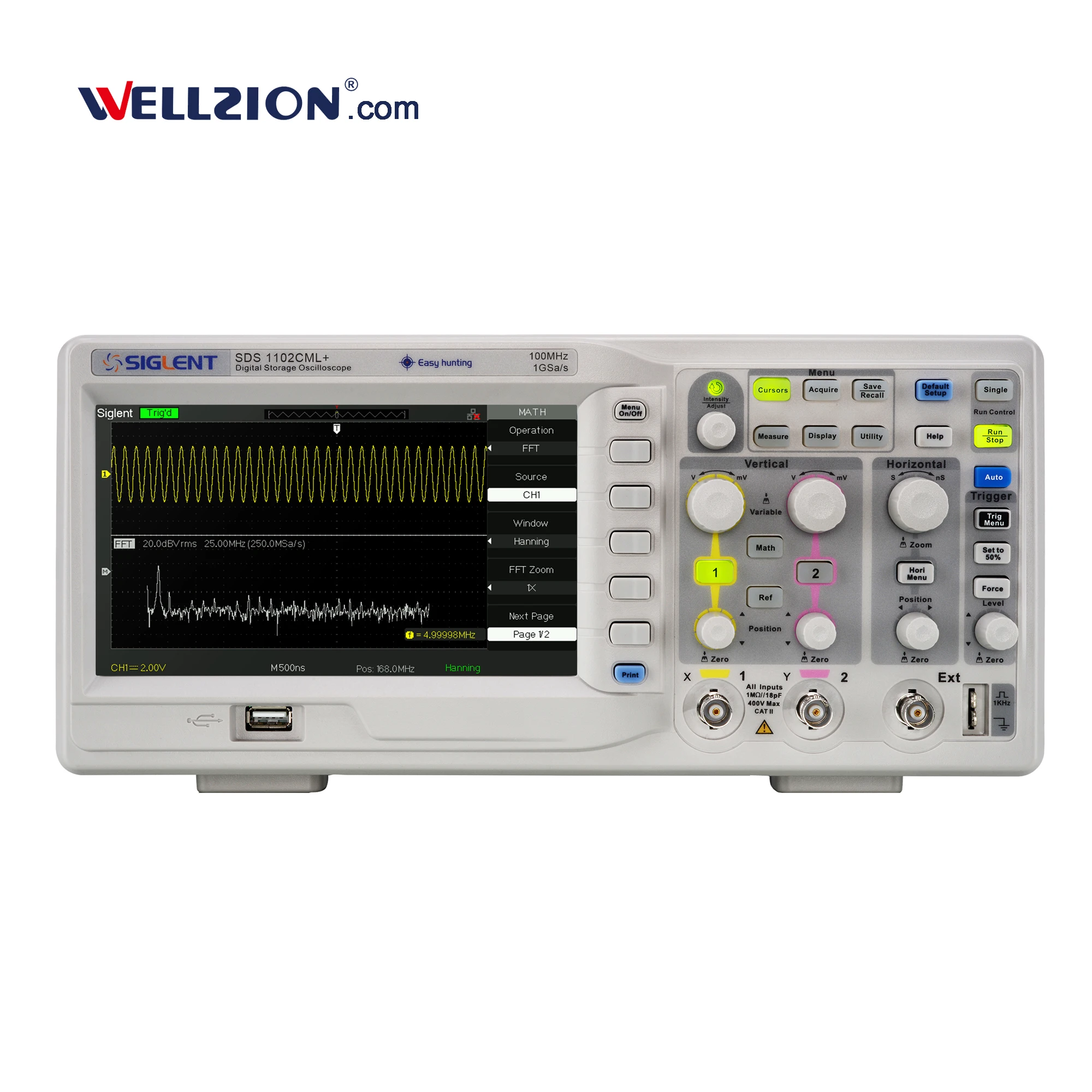 

SDS1152CML+,150MHz bandwidth much better than rigol DS1102E