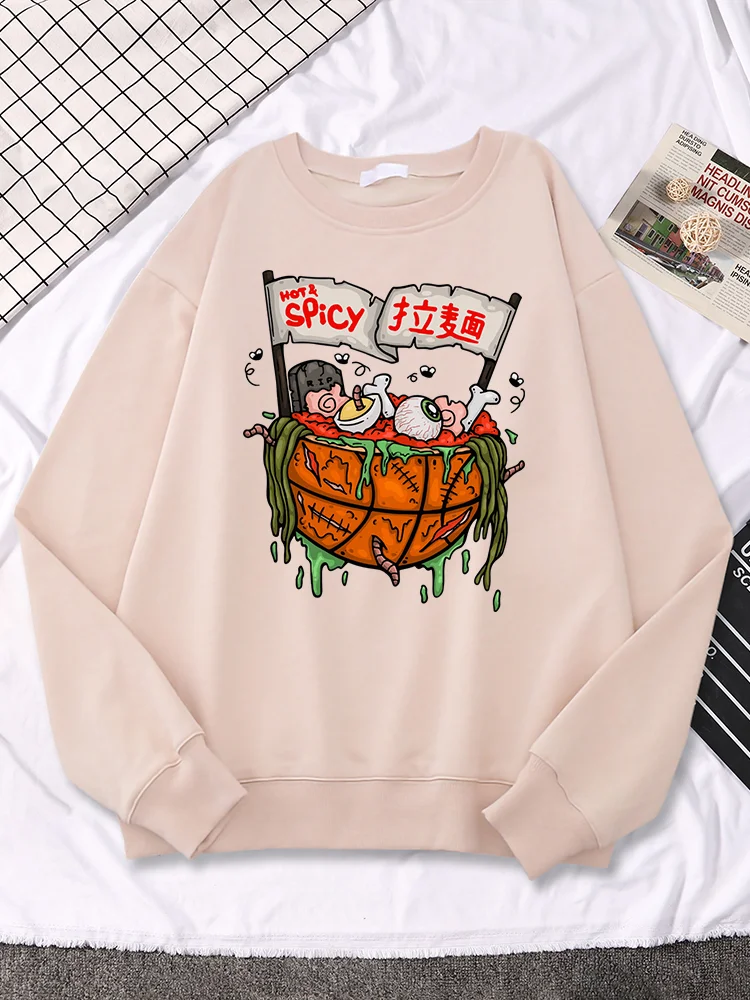 

Hot & Spicy Ramen Rotten Trash Disgusting Comics Print Women Hoodie Creativity Design Clothes All-math Pullover Female Hoodies