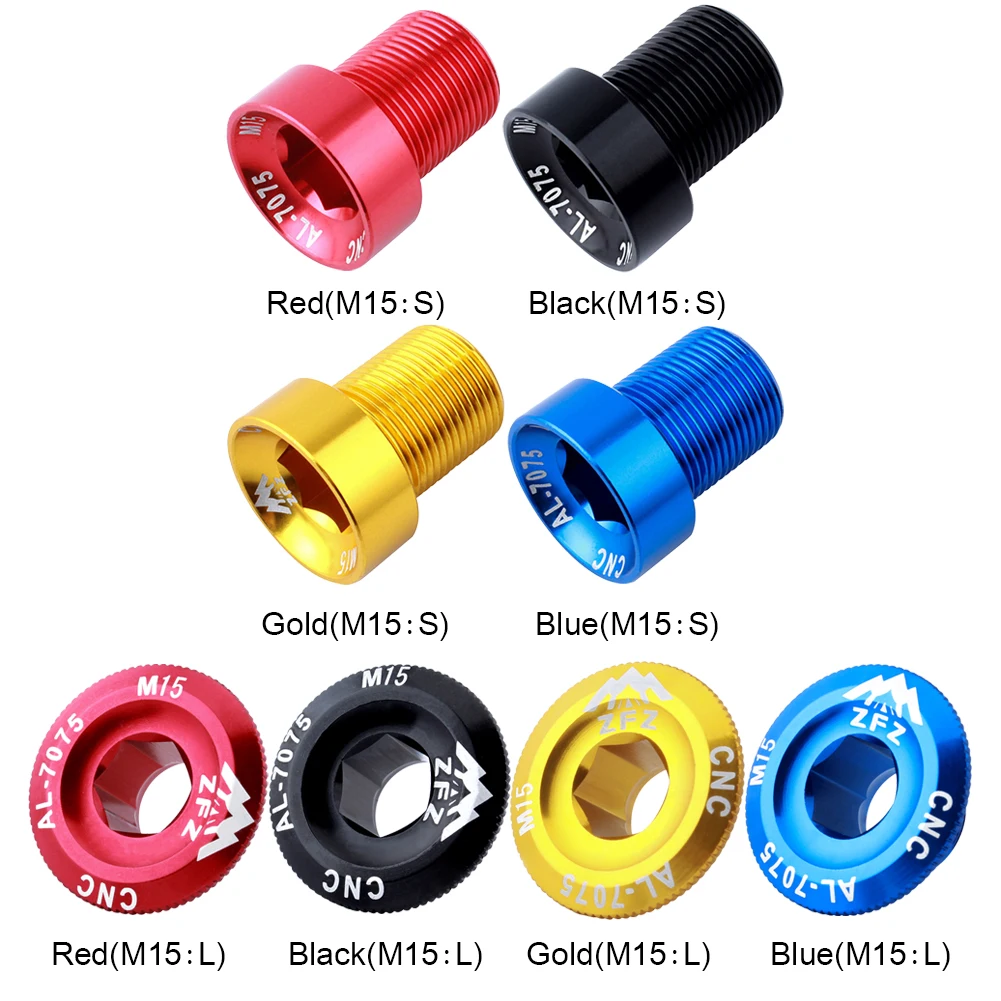 M15 MTB speedscrew алюминиевая крышка кривошипа велосипедные крышки алюминиевый сплав