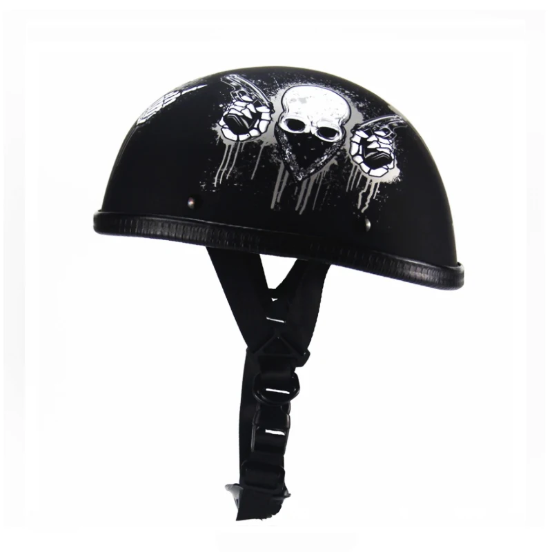 

2022 Vintage motorcycle helmet Male and female motorcycle helmet Vintage half-face motorcycle helmet