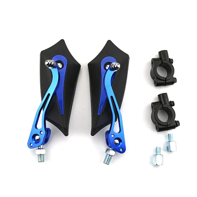 2 шт. мотоциклетные левые и правые боковые зеркала заднего вида со сменными