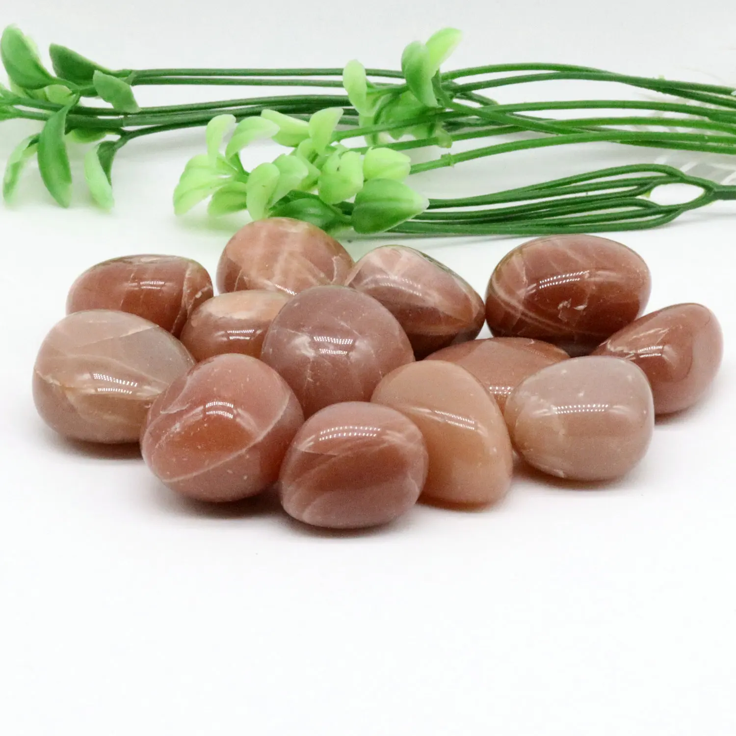 

20-30mm 200g Natural Sunstone Bulk Tumbled Stones Gravel Specimen Healing Crystals Gemstone Minerals