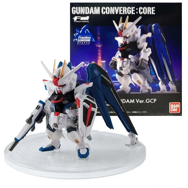 

Bandai 62724 Original Gundam Model Kit Anime Figure FW CORE Freedom Gundam Ver.GCP Collection Action Figure Toys Children gifts