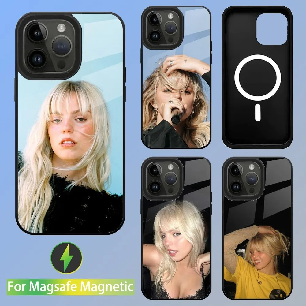 Чехол для телефона Singer R-Renee R-Rapp iPhone 15 14 13 12 11 Plus Pro Max Mini Magsafe магнитная Беспроводная