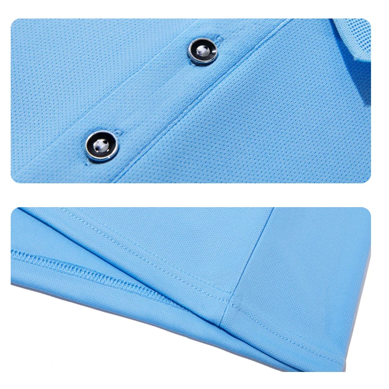 Спортивная быстросохнущая Летняя мужская рубашка-поло недорогая Повседневная с