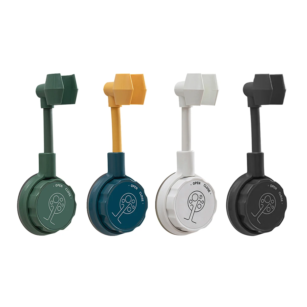 

Seamless Shower Head Fixed Base Hook Punch Free Shower Mounting Bracket Holder Adjustable Wall Mount Bathroom Accessories