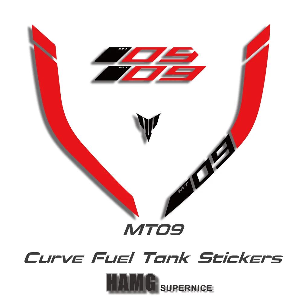 

Наклейки для Топливного Бака Yamaha MT09 MT-09 FZ09