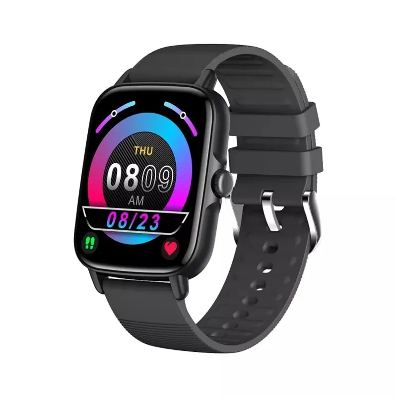 

KT58 Smart Watch Men Sports 1.69 Icnh Call Alert Dials Custom Heart Rate Health Blood Pressure Monitor Smartwatch