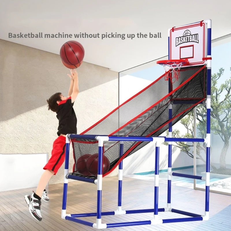 

Kids Basketball Hoop Soccer Arcade Game for All Ages- Kids Toy Sports Game Arcade Shootout for Game Competition