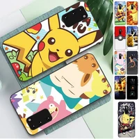 bandai pokemon phone case for samsung s10 21 20 9 8 plus lite s20 ultra 7edge