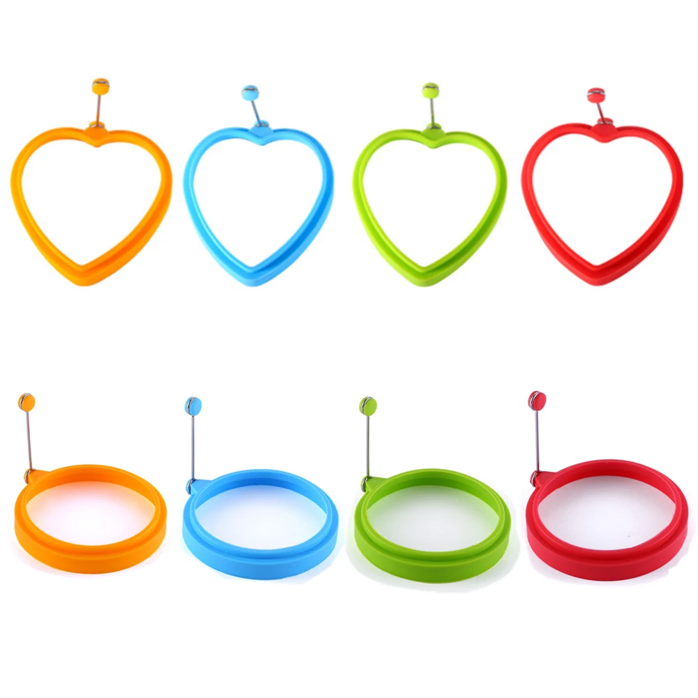 

Silicone Egg Ring Food Grade Egg Cooking Tools Egg Rings Non Stick Egg Cooking Rings Fried Egg Mold or Pancake Rings