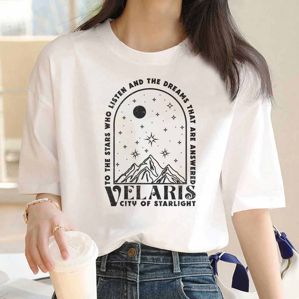 

Acotar tshirt women summer Y2K manga Tee girl funny comic clothing