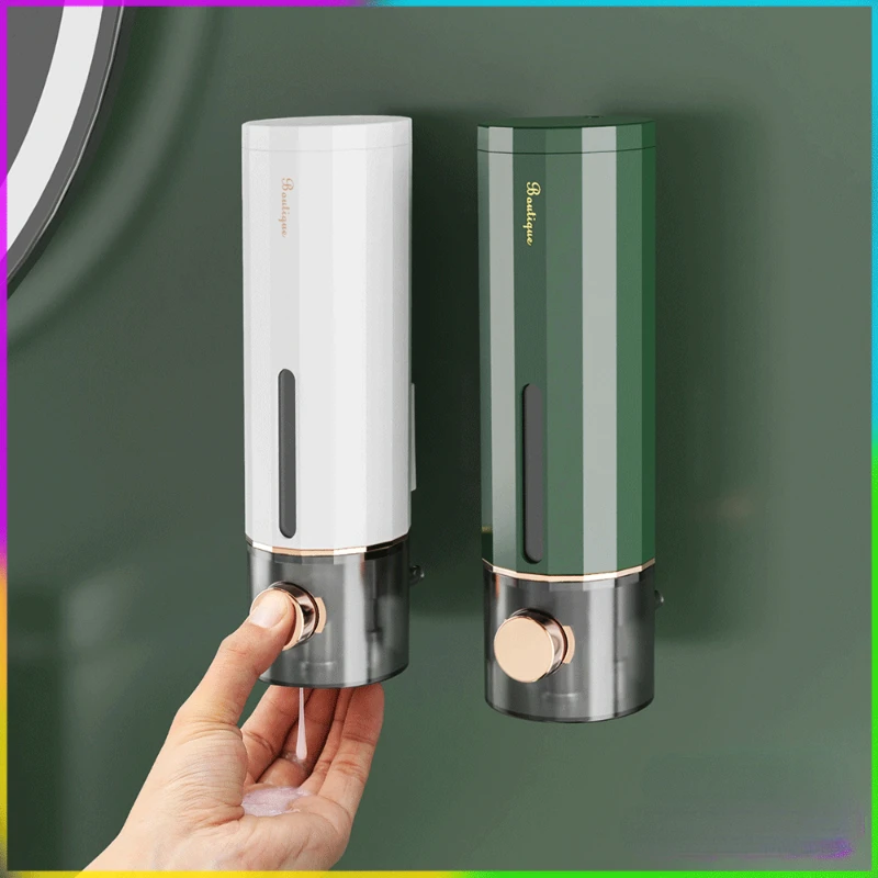 

Soap Dispenser Creative Press Hand Sanitizer Shower Brush Wall Soap Dispenser Shower Gel Foam Hand Washing Machine