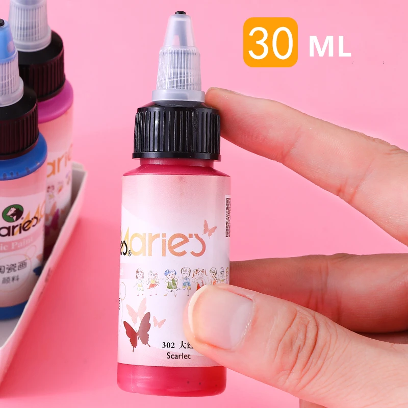 Стеклянные/керамические краски сделай сам для рисования водонепроницаемые не