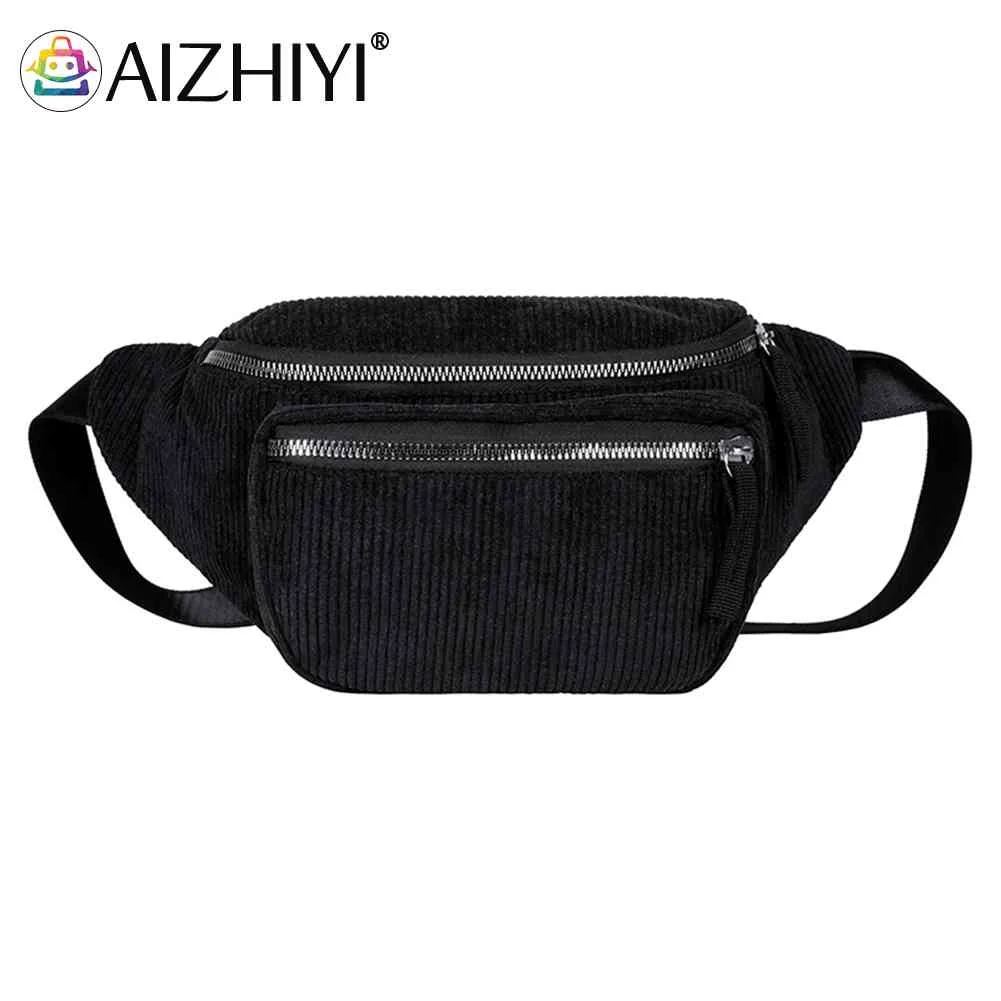 

Модная Изысканная поясная сумка, поясной кошелек унисекс, нагрудная сумка на плечо, простая сумка через плечо на молнии, Вельветовая забавн...