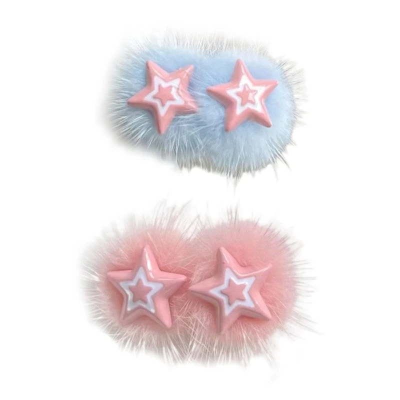 

L93F Teens Girls Hair Clip Y2K Dopamines Hair Barrettes Duckbill Hair Pin for Child Aesthetic Kids Hair Decor Accessory