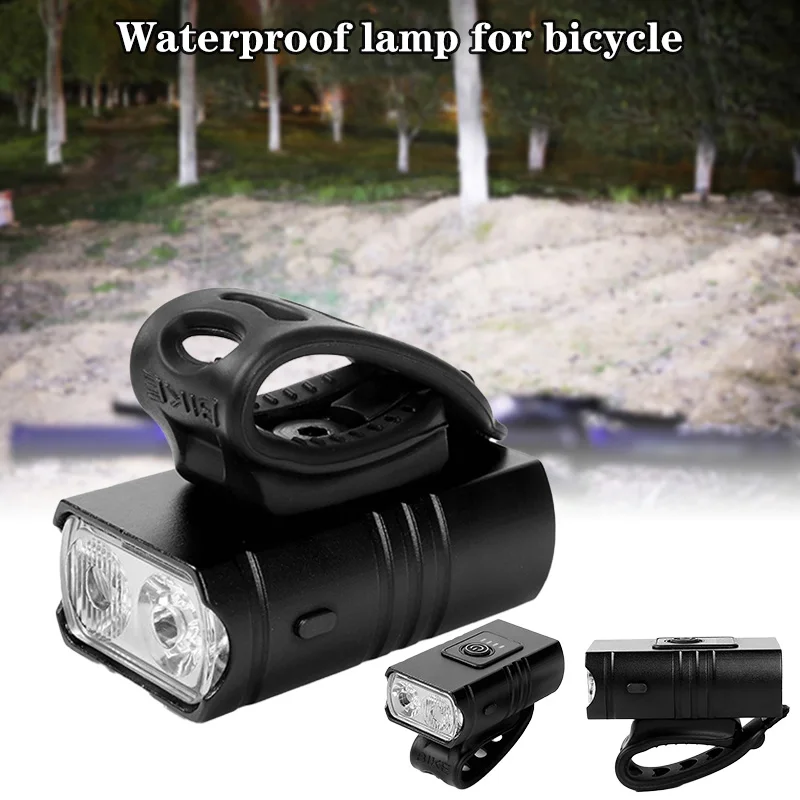 

Bike Front Light Super Bright 500/1000 LM USB Rechargeable Headlight IPX-6 Waterproof Bicycle Light for Night Riding WHStore