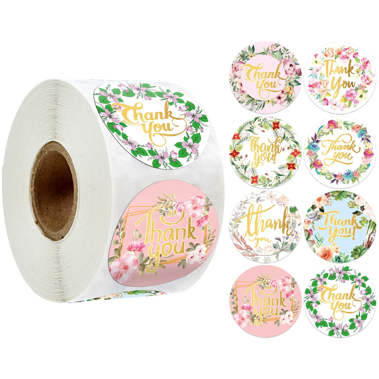 

Gilding thank you sticker label sticker sticker