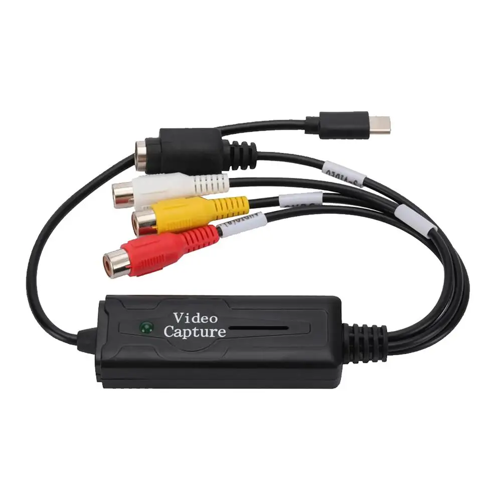 

Type C Video Capture Device Kit 1 Channel Video Capture Mobile Phone Tablet Display To Tv Computer Converter Av Capture Card