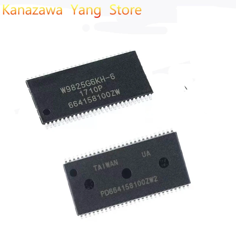 

5- 20 Pcs / Lot Brand New Original W9825G6KH-6 W9825G6KH TSOP(II)-54 256Mbit SDRAM memory In Stock Best Quality