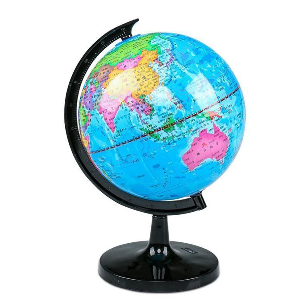 

Map Globe Educational World Student Learn 4 Decoration Geography Size Aids 360-degree Teaching Earth Children Globe Rotating