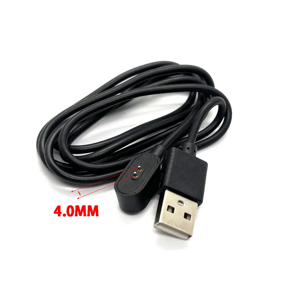 

Magnetic Charge Charging Cable For Smart Watch For Keep B3 2 Pin 4.0MM Distances Black Novel USB Power Charger Cables Universal