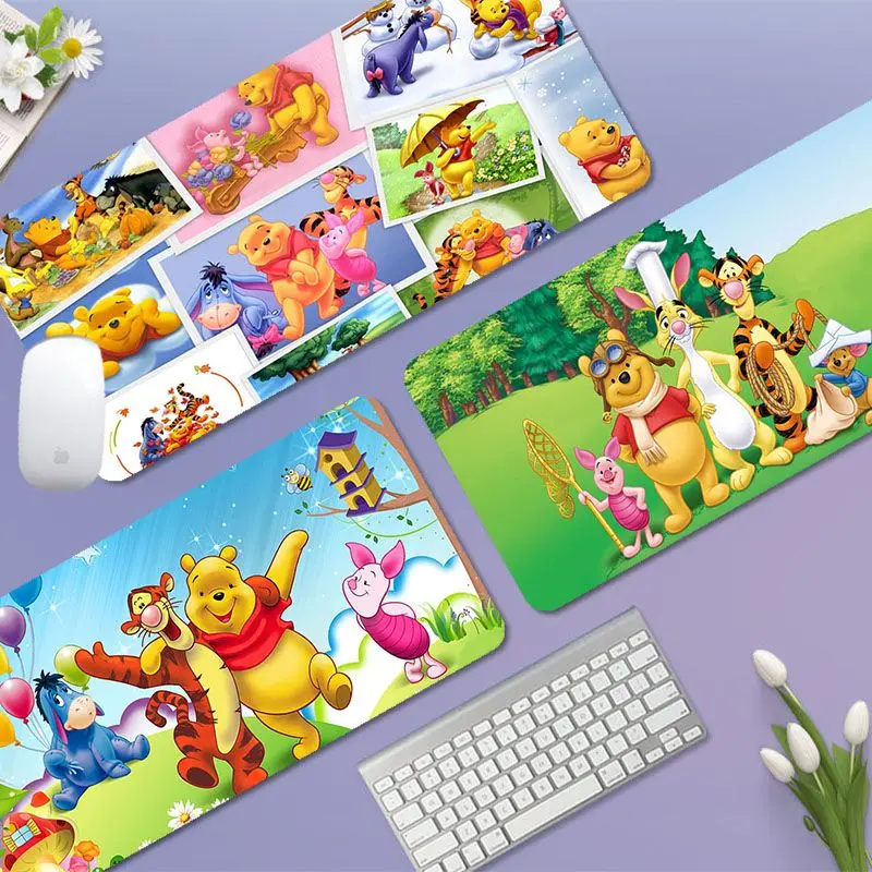 

Disney Winnie The Pooh INS Tide Large Speed Version Game Computer Keyboard Office Table Mat Gaming Mouse Pad For Computer Table