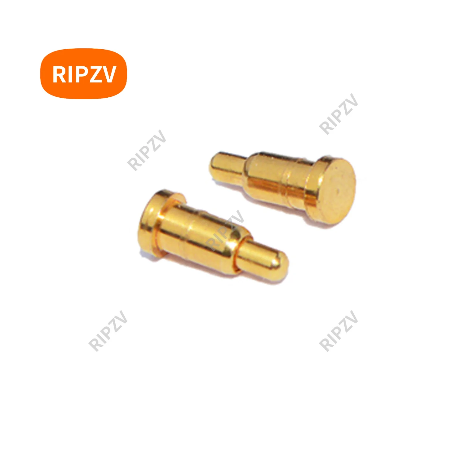 1000 шт. DHL/UPS/EMS 2x4,5 мм пружинный разъем Pogo Pin SMT SMD PCB Capsule Gold plate 1u RIPZV, индивидуальные контакты