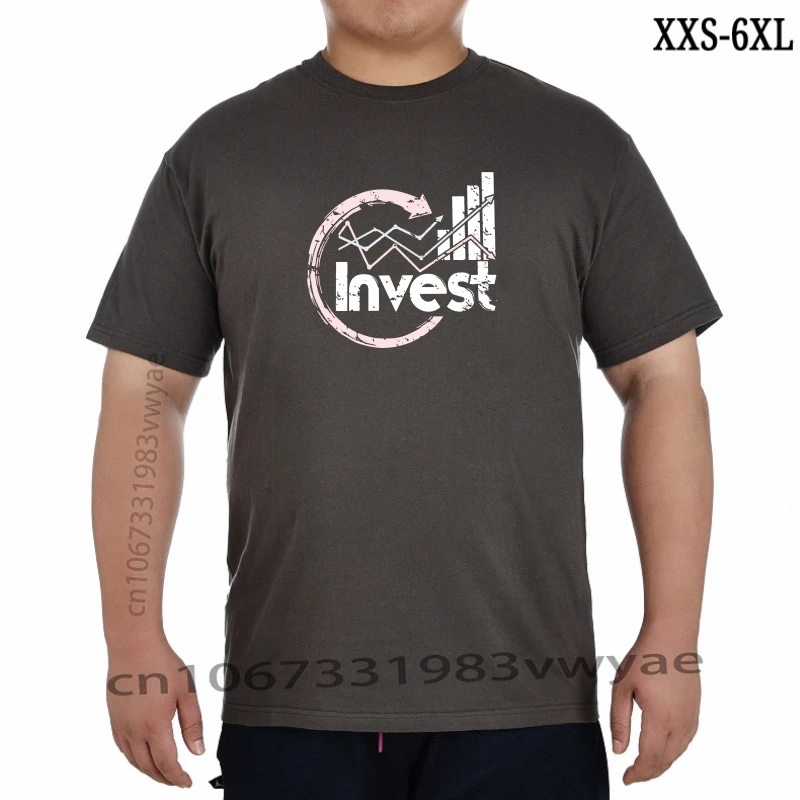 

Male Invest Stock T Shirt Casual Men Streetwear Candlestick Forex Stock market Tshirt XXS-6XL
