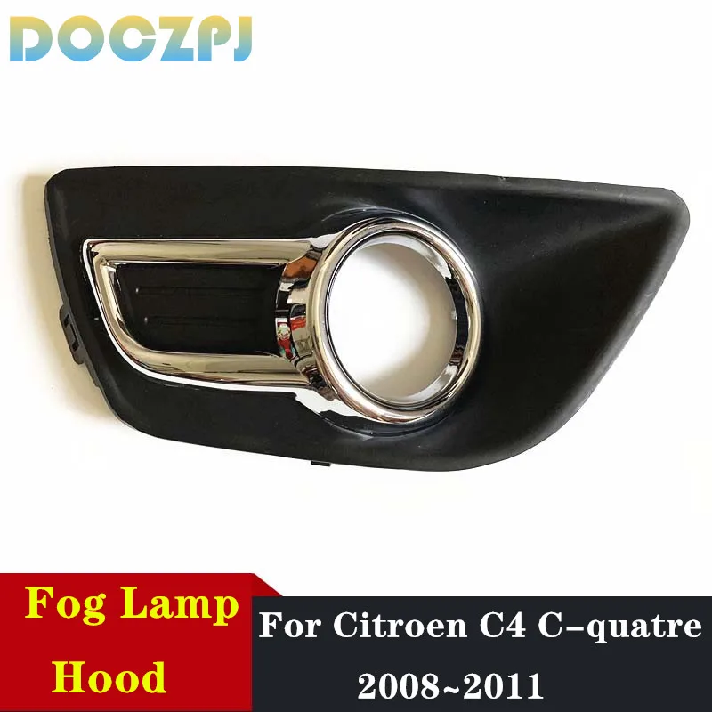

Car Front Fog Light Frame Foglight Cover For Citroen C4 C-quatre 2008 2009 2010 2011