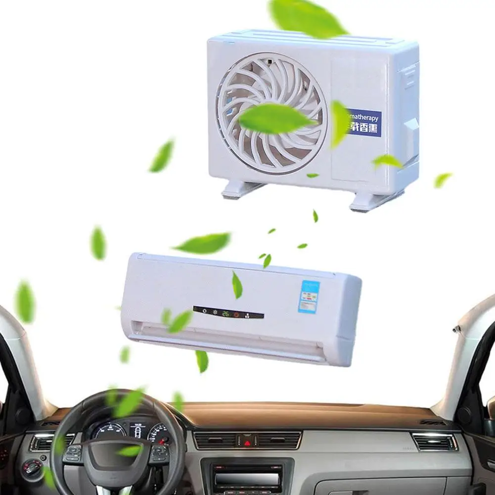 Автомобильный освежитель воздуха поворотный на солнечной батарее для приборной