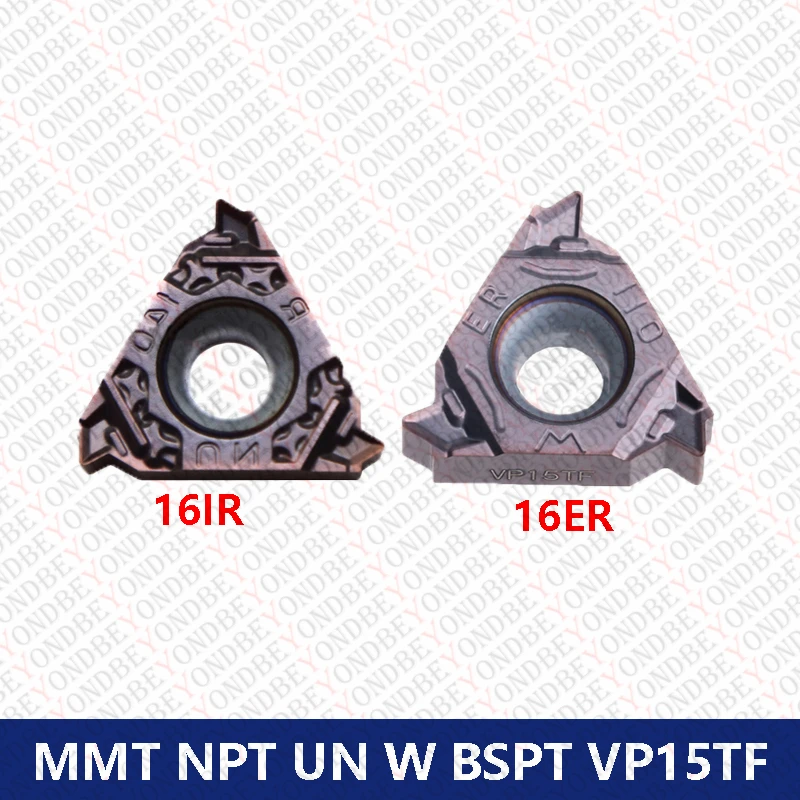 Оригинальный режущий станок MMT 16ER 16IR NPT UN W BSPT -S VP15TF с ЧПУ токарный резак 115 120 140 180 110