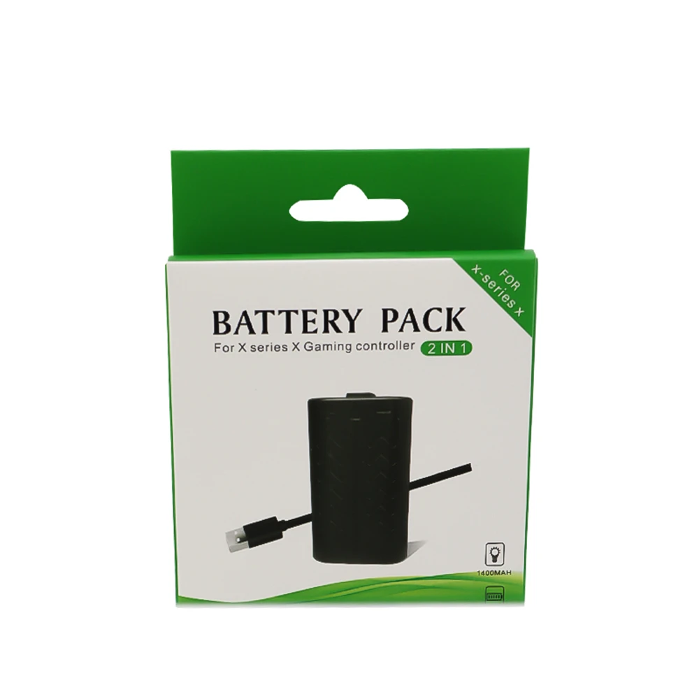 New Rechargeable Battery+Type-C Charging Cable For Xbox Wireless Game Controllers Replacement Batteries for Series X |