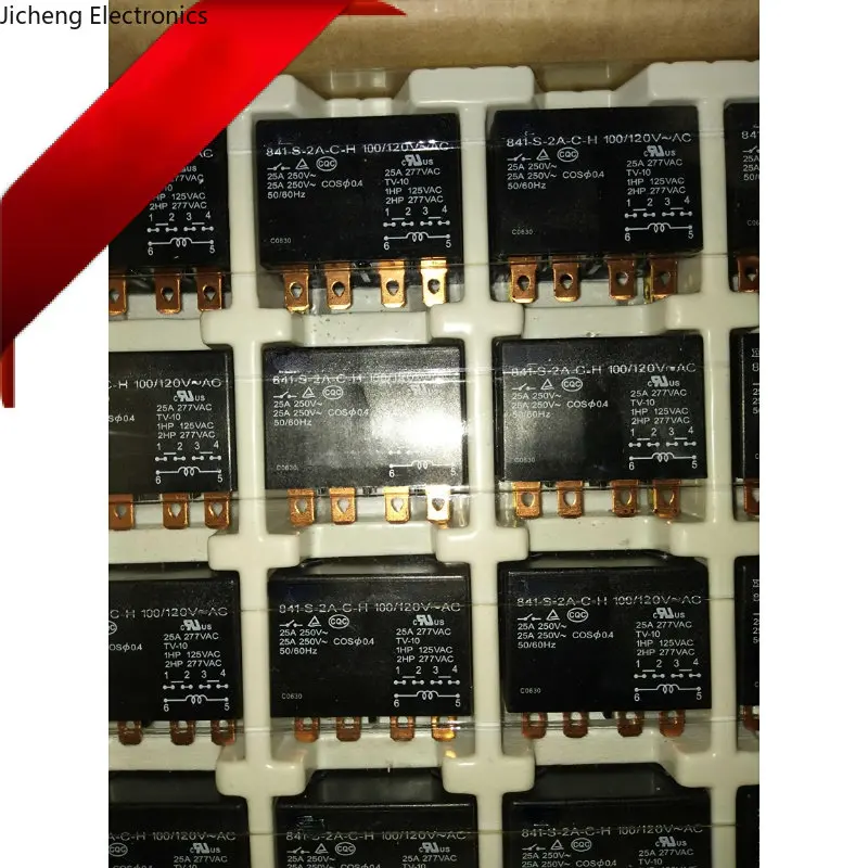 

5PCS Genuine New Relay 841-S-2A-C-H-100/120VAC