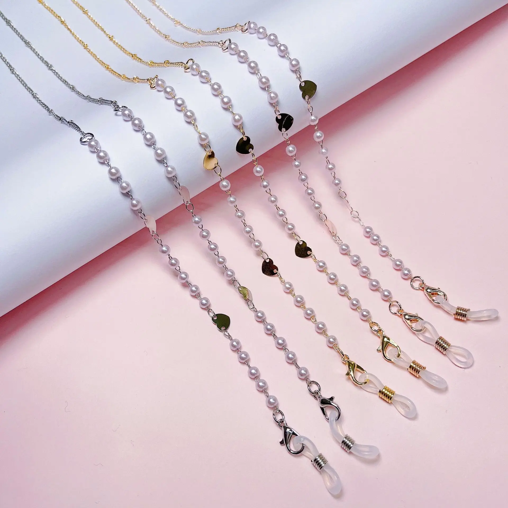 

Pearl Chain For Sunglasses Lanyard Fashion Glasses Chain for Women Glasses Neck Strap Cords Casual Accessories Fashion Jewelry