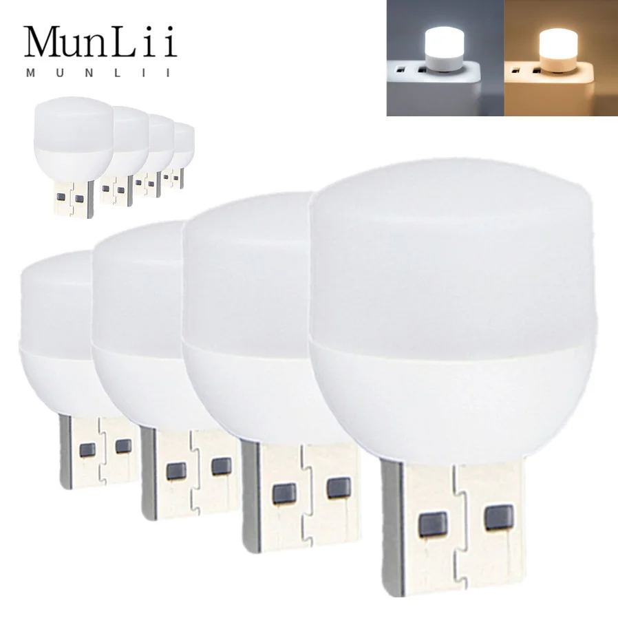 Фото Лампа с USB-разъемом, маленькие мини-лампы для книг, светодиодная лампа для ночного освещения, для компьютера, мобильного телефона, светодиодная защита глаз, квадратная лампа для чтения №1