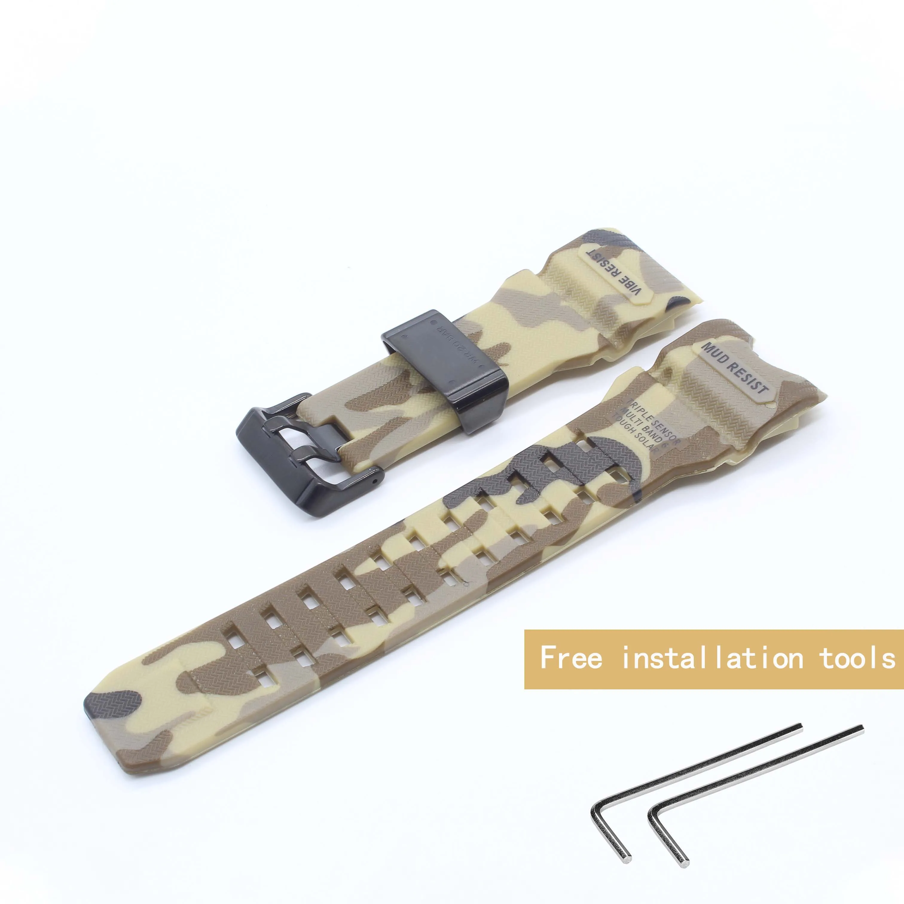 Strap for G shok Casio Strap Men's Big Mud King Modified Gwg1000 Accessories Resin Replacement Strap Collection