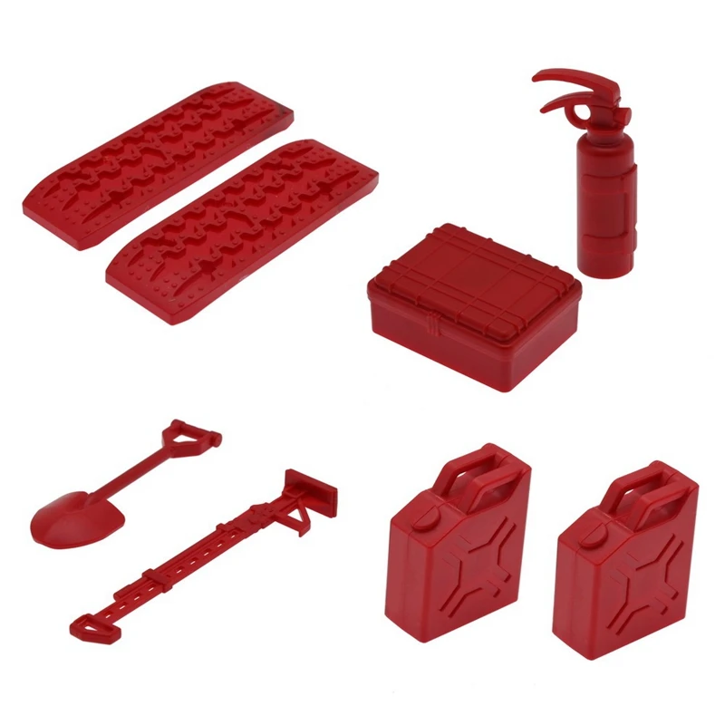 8 шт. имитация лопаты лестницы для песка топливный бак огнетушитель MN D90 MN99S Fayee FY003